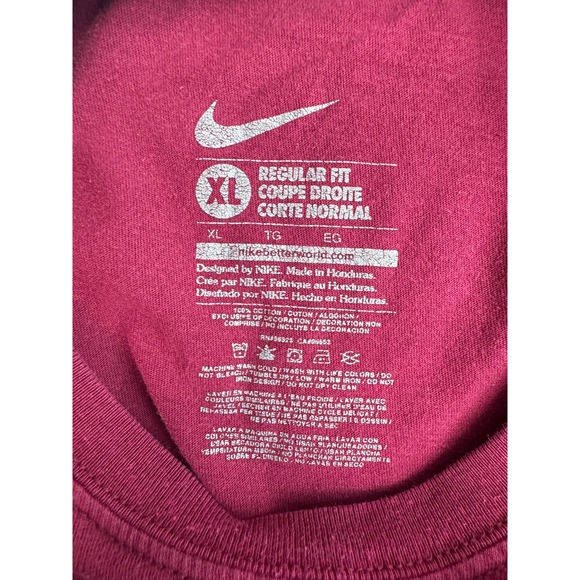 Nike Florida State Seminoles Mercy Shirt Mens XL Burgundy College Football - Picture 6 of 7